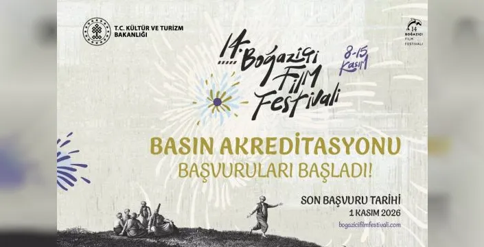 14. Boğaziçi Film Festivali akreditasyonları açıldı