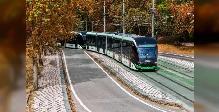 Akçaray tramvayı günlük yolcu sayısında zirve yaptı