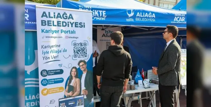 Aliağa'da iş fuarı düzenlendi