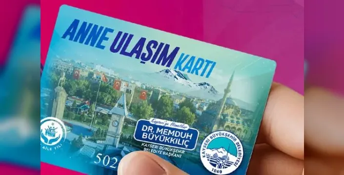 Anne ulaşım kartı projesi 1.415 anneye ulaştı