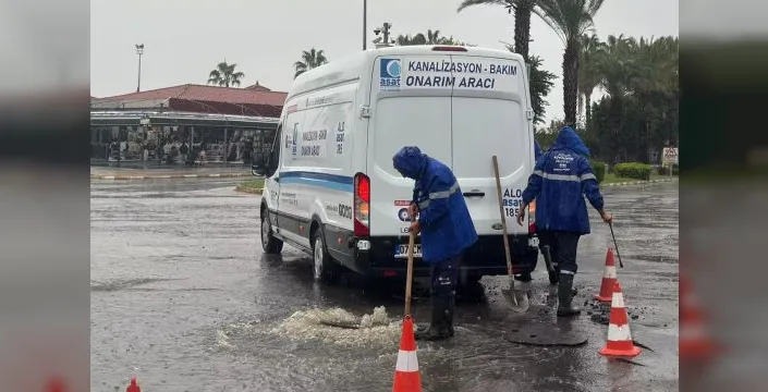 Antalya yağmura hazır, 464 personel görevde