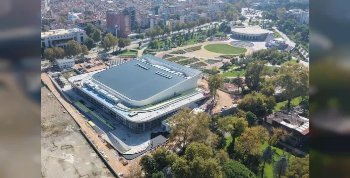 Atatürk Spor Salonu inşaatında önemli gelişme