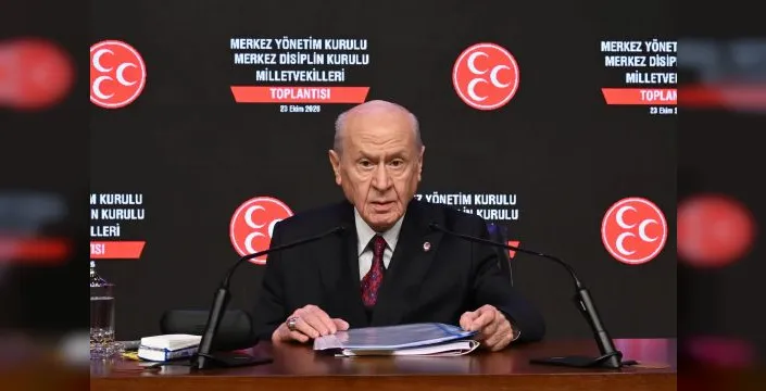 Bahçeli'den kuşatmalara karşı duruş vurgusu