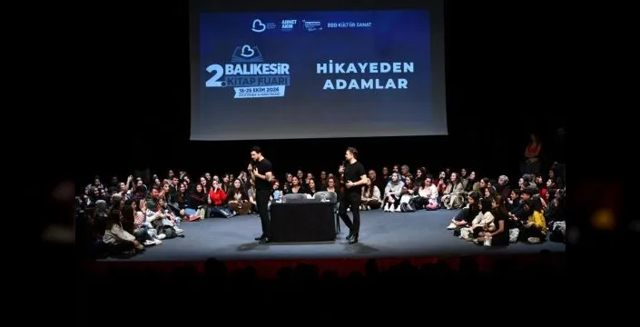 Balıkesir Kitap Fuarı'nda 'Hikâyeden Adamlar' etkinliği ilgi gördü