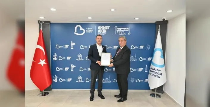Balıkesir Su ve Kanalizasyon İdaresi, su verimliliği belgesi aldı