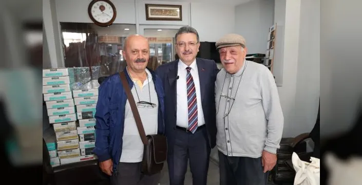 Başkan Genç, Trabzon'da esnafla buluştu