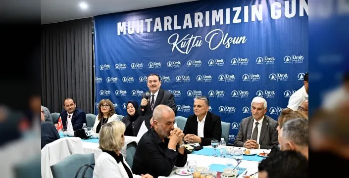 Başkan Uysal, muhtarlarla Muhtarlar Günü etkinliğinde buluştu