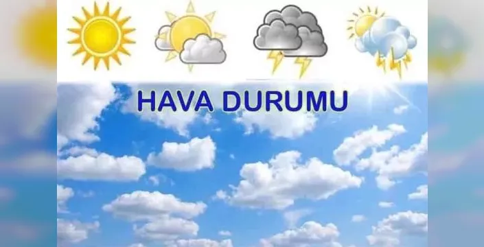 Bazı bölgelere sağanak yağış bekleniyor