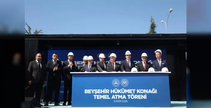 Beyşehir'de yeni hükümet konağı temeli atıldı, kır evleri hizmete açıldı