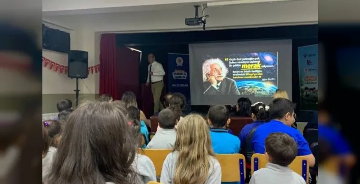Bilim Samsun, köy okullarında öğrencilere ulaştı