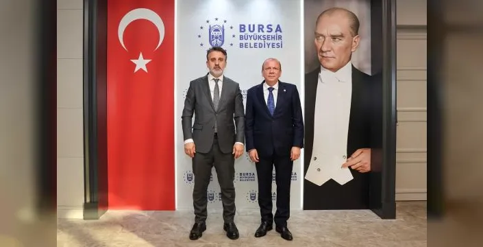 BTSO başkanı, belediye başkan vekilini ziyaret etti