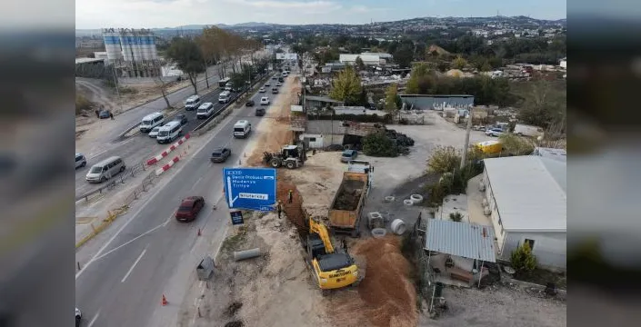 Bursa'da altyapı güçlendirme çalışmaları devam ediyor