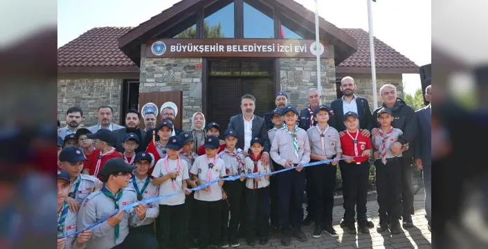 Bursa'da izciler için yeni bir merkez hizmete girdi
