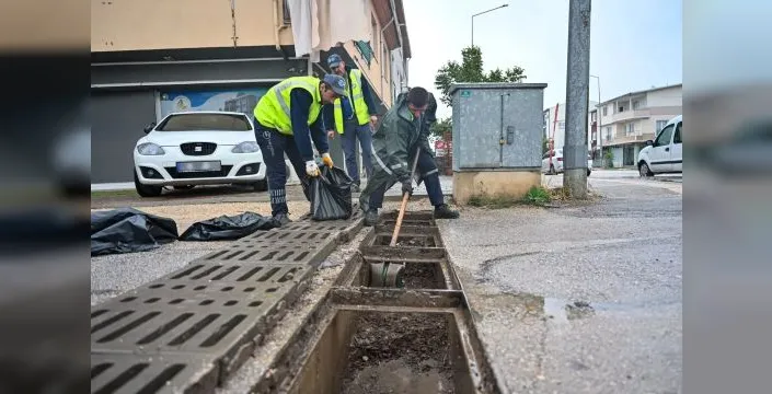 Bursa'da yoğun yağışa karşı belediye teyakkuzda