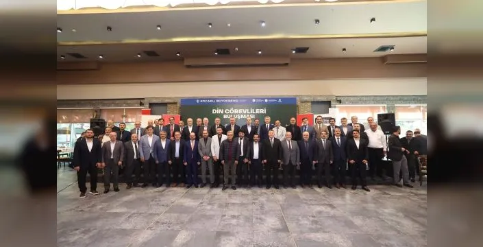 Büyükakın, din görevlileriyle bir araya geldi