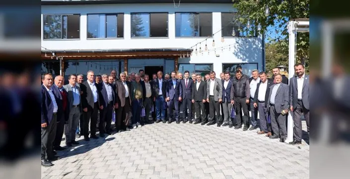 Büyükorhan muhtarları, belediye başkan vekili ile buluştu