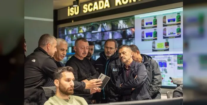 Büyükşehir belediyesi ekiplerine teşekkür etti