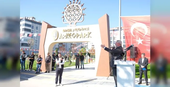 Çorum'da üçüncü tematik park Arkeopark açıldı