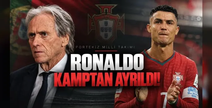 Cristiano Ronaldo, milli takım kampını terk etti