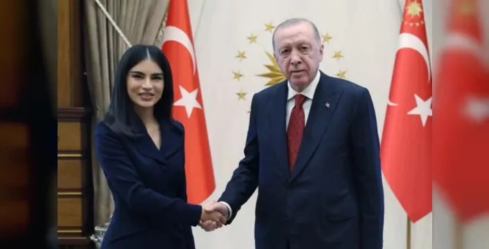 Cumhurbaşkanı Erdoğan, Özbek lideri kabul etti