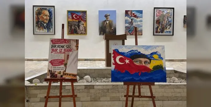 Cumhuriyet sergisi 26 sanatçıyla Bursa'da açıldı