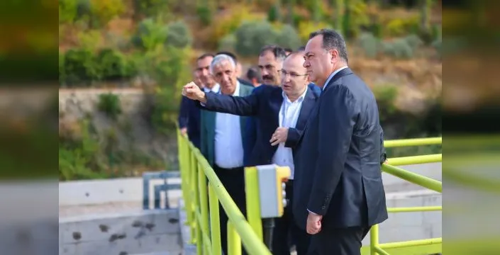 Demirci İleri Biyolojik Atıksu Arıtma Tesisi faaliyete geçti