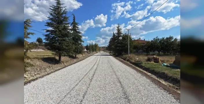 Denizli'de Boğaziçi Mahallesi'nde yol hizmete girdi
