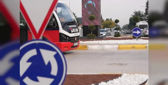 Düzce'de emniyet ve otogar kavşakları yenilendi