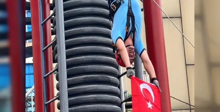 Gaziantep itfaiyecilerinden gerçeğe yakın gösteri