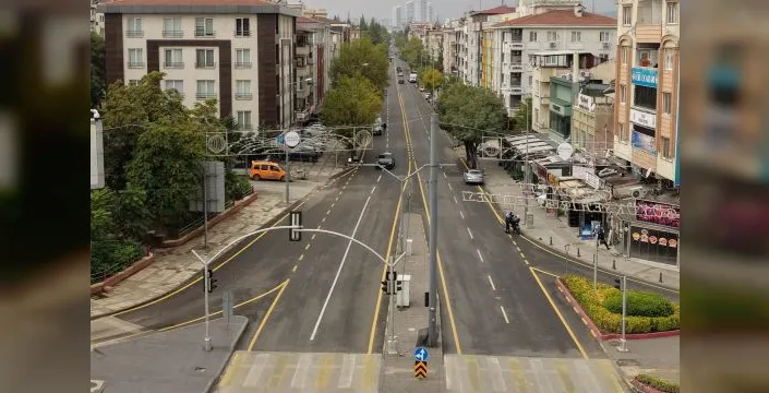 Gaziantep'te ana caddelerde yenileme çalışmaları tamamlandı