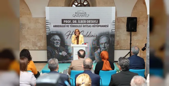 Gaziantep’te Prof. Dr. İlber Ortaylı Kütüphanesi açıldı