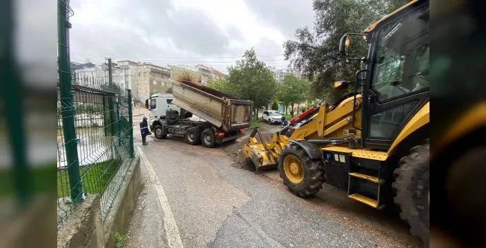 Gebze Belediyesi, sağanak yağışa karşı önlemler alıyor