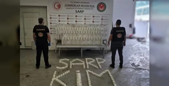 Gümrüklerde 5 ton uyuşturucu ele geçirildi