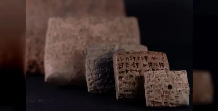 Hitit dönemine ait 3 bin 400 yıllık belgeler Sivas'ta bulundu