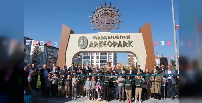 Hitit temalı Arkeopark, Çorum'da hizmete girdi