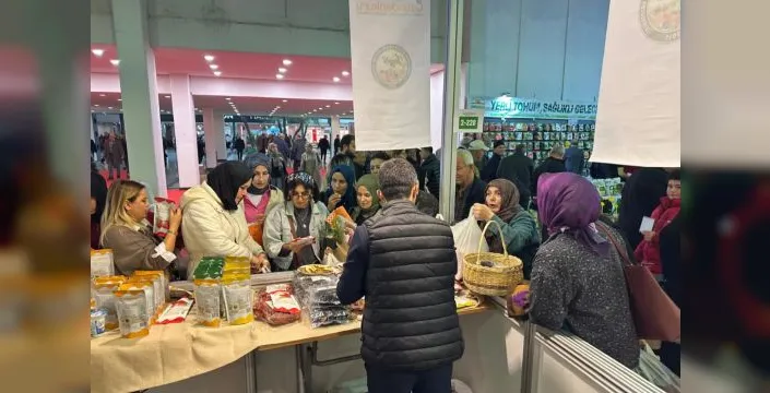 İnegöl'ün tarım ürünleri Bursa'da tanıtıldı