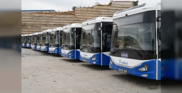 İzmir’de ESHOT ve İZULAŞ’a 111 yeni otobüs ekleniyor