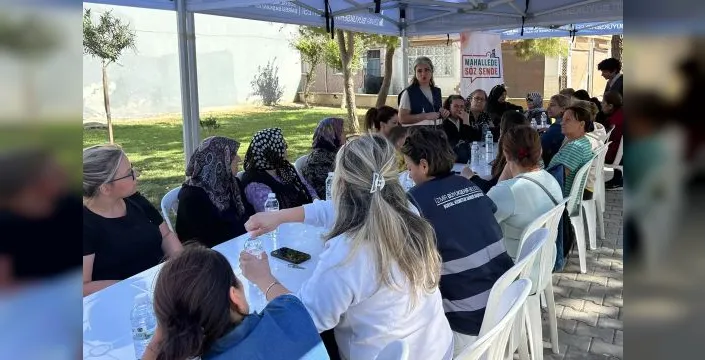 İzmir'de 'Mahallede Söz Sende' programı başladı