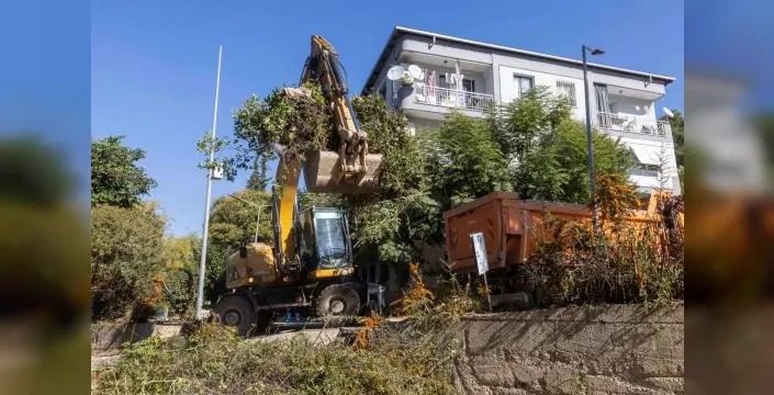 İzmir, kış yağışlarına hazırlık için derelerde temizlik yapıyor