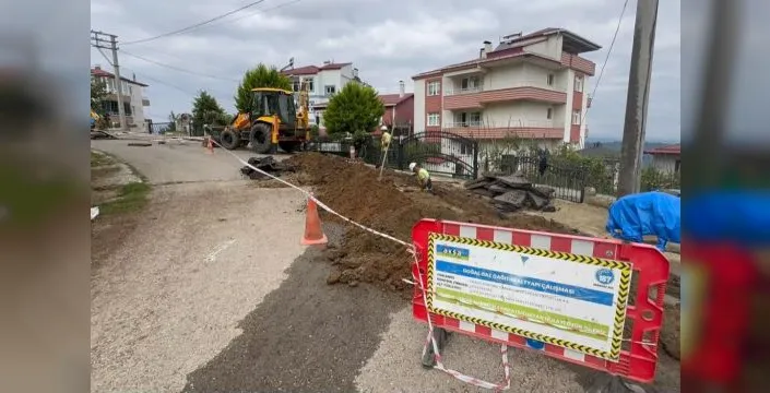 Kabadüz'de doğalgaz altyapı çalışmaları tamamlandı