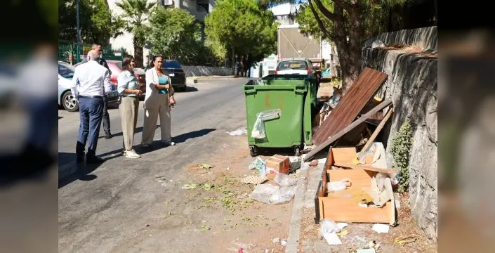 Karabağlar'da kaçak atık denetimleri yoğunlaştı
