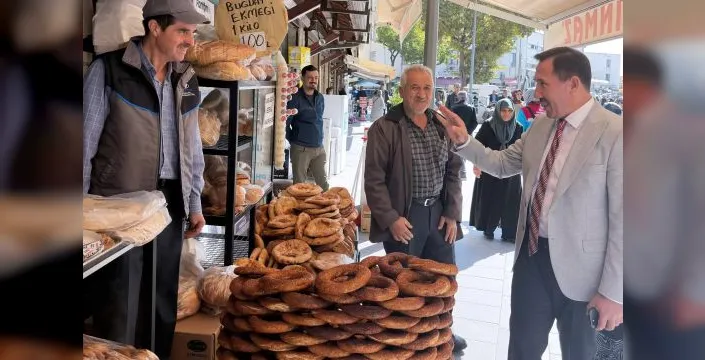 Karatay belediye başkanı esnafla buluştu