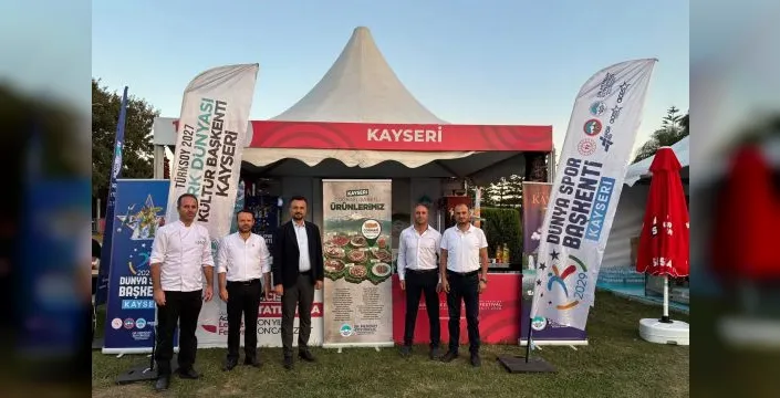Kayseri, Adana Lezzet Festivali'nde tanıtım yapıyor