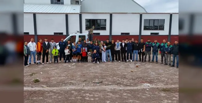 Kayseri'de 1.150 fidan toprakla buluştu