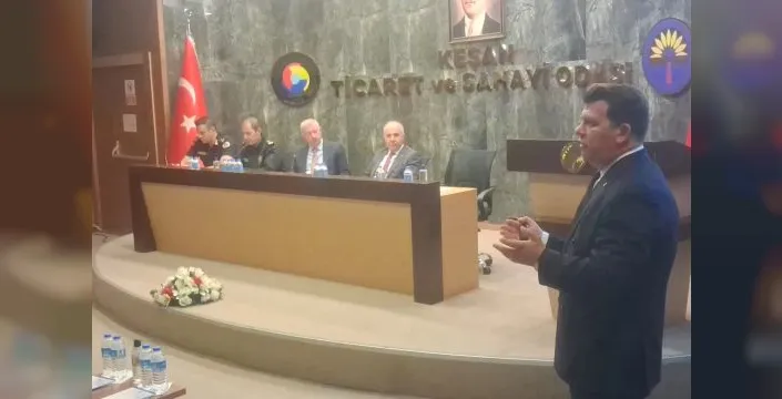 Keşan'da okul güvenliği ve şiddetle mücadele toplantısı yapıldı