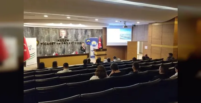Keşan’da üreticilere su tasarrufu eğitimi