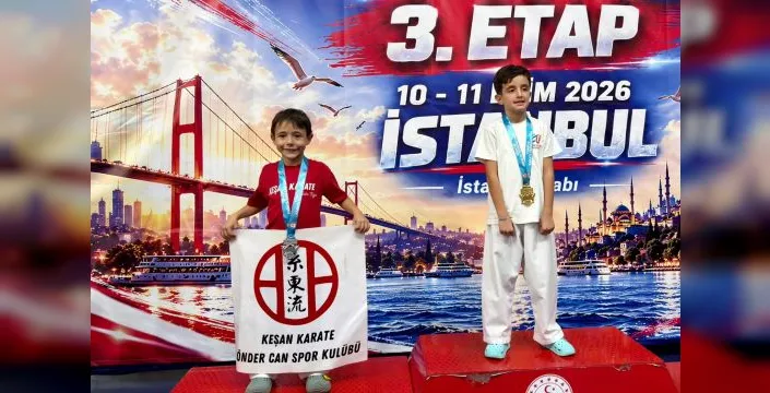 Keşanlı karateciler İstanbul'dan 18 madalyayla döndü
