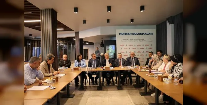 Kocaeli'de mahalle muhtarları buluşmaya başladı