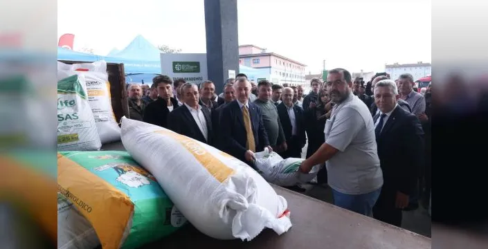 Kocaeli'den çiftçilere yem bitkisi tohumu desteği