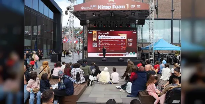 Kocaeli kitap fuarında bilgi ve rekabet bir arada